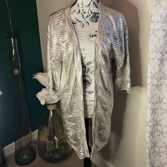 Vero Moda silver kimono